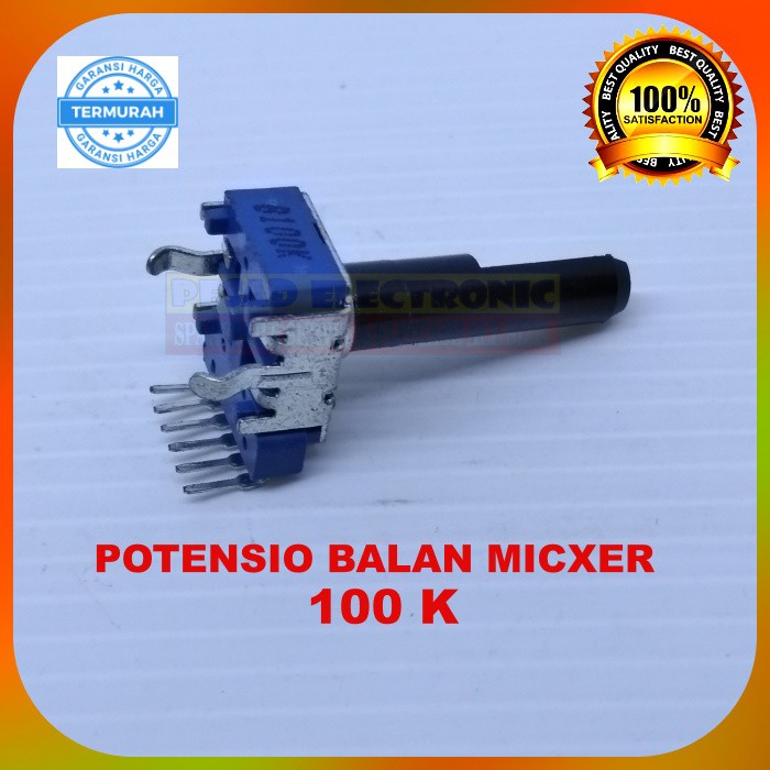 Potensio 100K Micxer potensio stereo 100k micxer