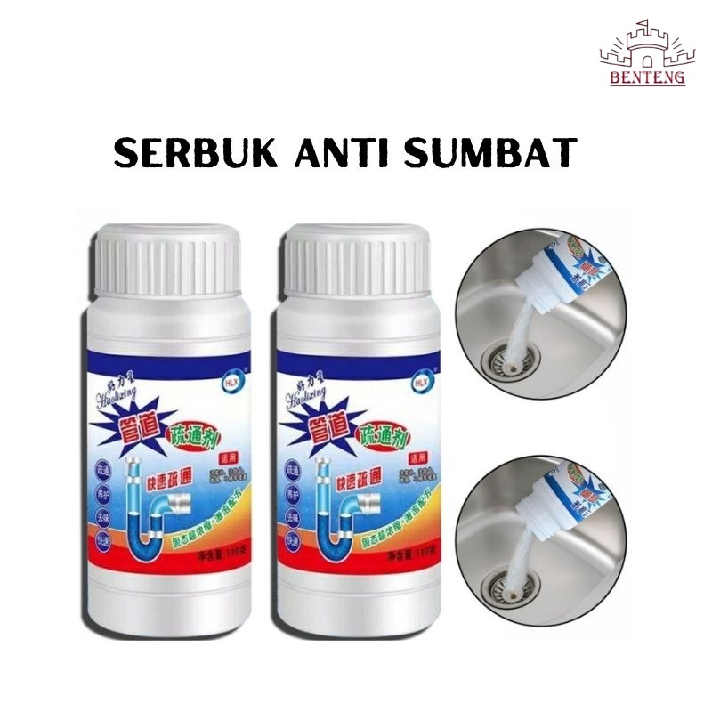 ST05 - MAGIC FOAM BEBAS MAMPET ORIGINAL SERBUK ANTI SUMBAT WC MAMPET