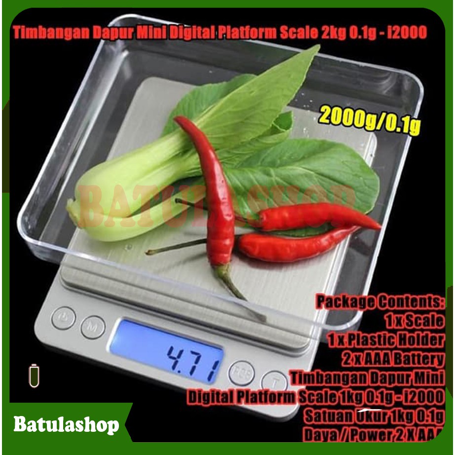 Timbangan digital Kopi Bumbu Dapur 3 Kg