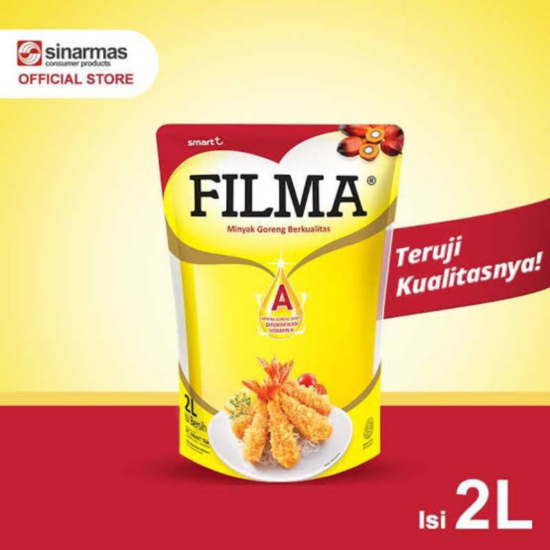 

Minyak goreng 2 Liter FILMA/SOVIA