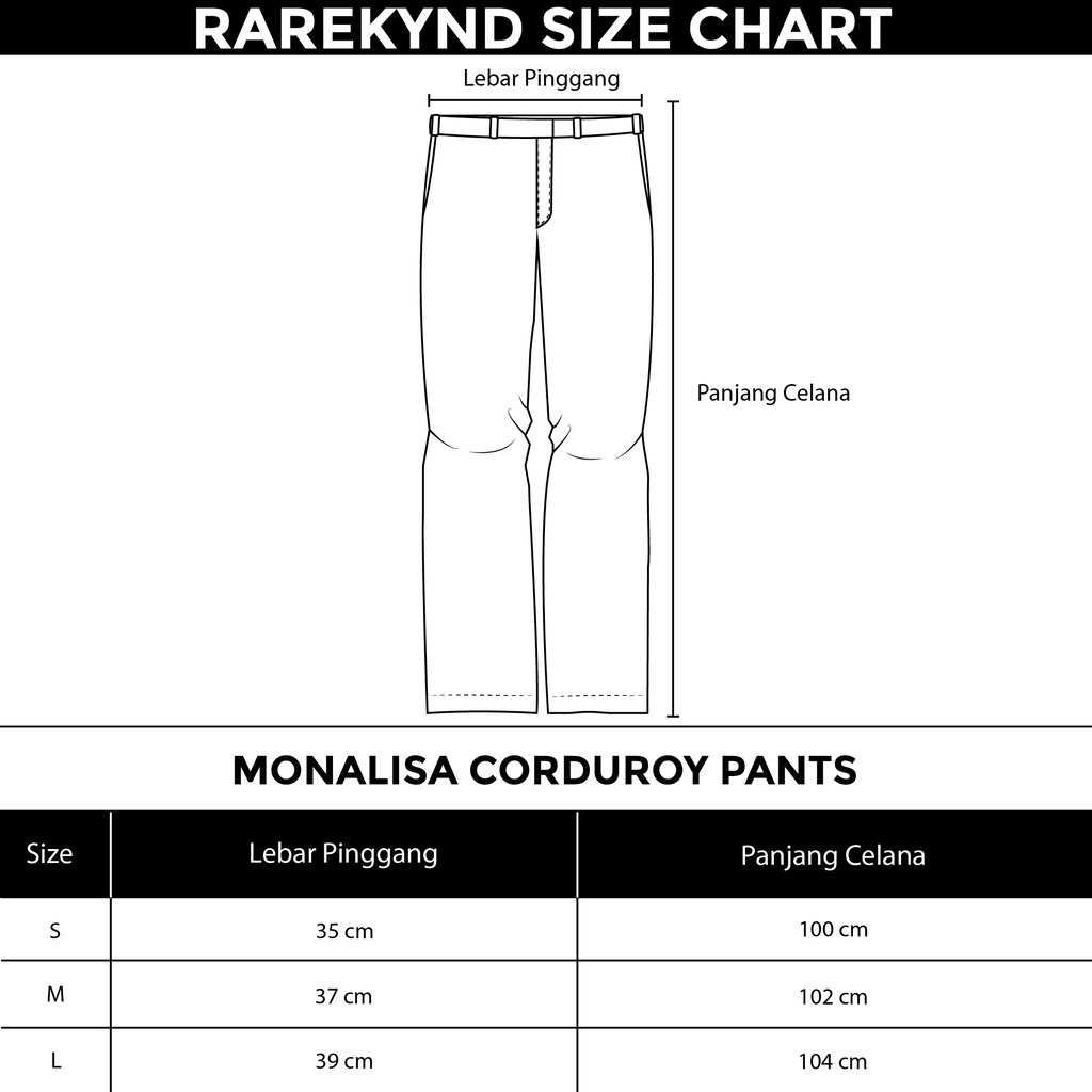 RKYND Corduroy Pants Pria Monalisa Grey