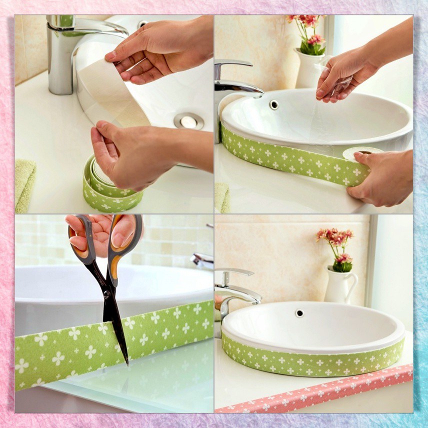 Roll Stiker Kain Penyerap Air | Tempelan Dapur Wastafel Kloset Basin Kitchen Sink