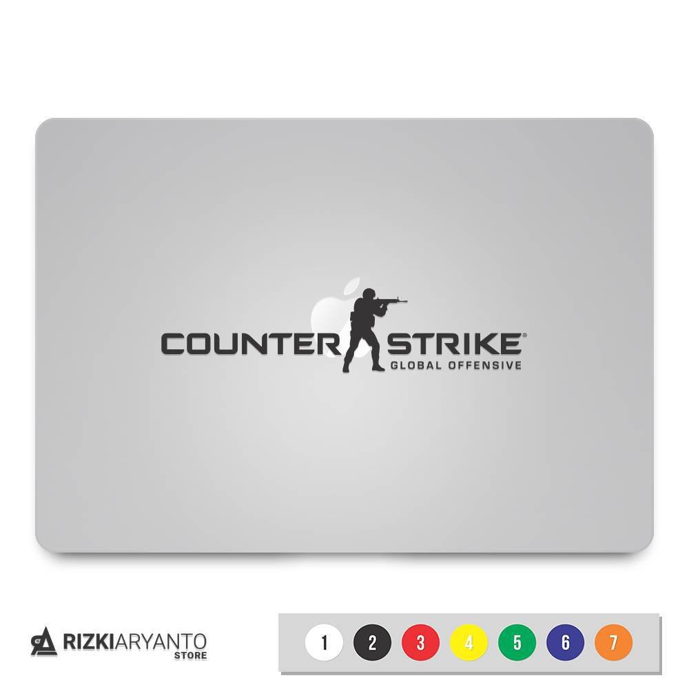 Sticker - Stiker CSGO aka Counter Strike Global Offensive Laptop Macbook