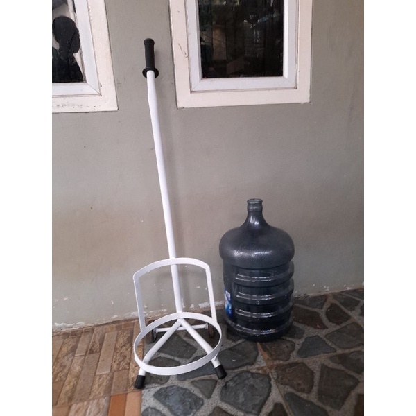 Troli Galon dan Gas 3 kg putih