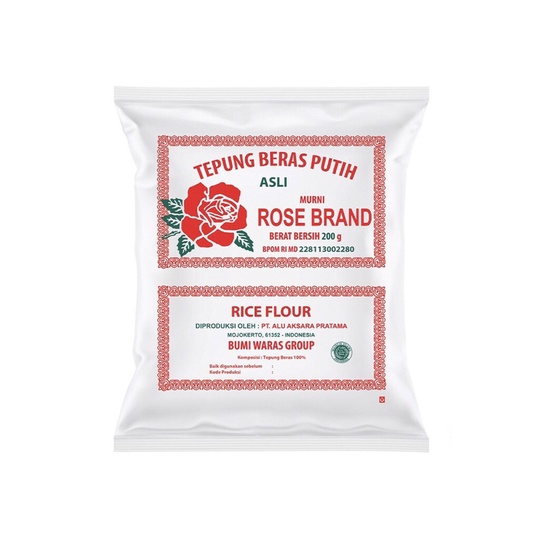 

Tepung Beras Rose Brand 500g