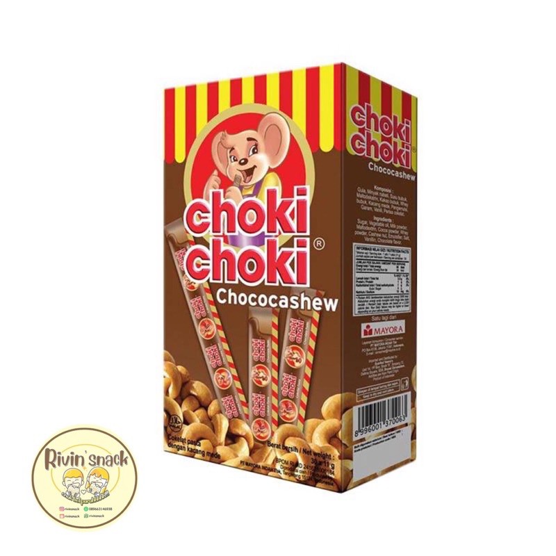 

CHOKI CHOKI (1 BOX ISI 20pcs ) @9gr