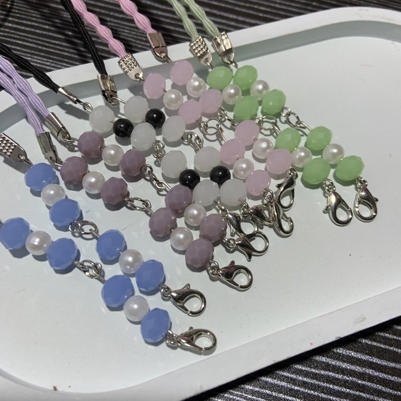 Strap Masker 2in1 Tali Premium Padi Manik Manik