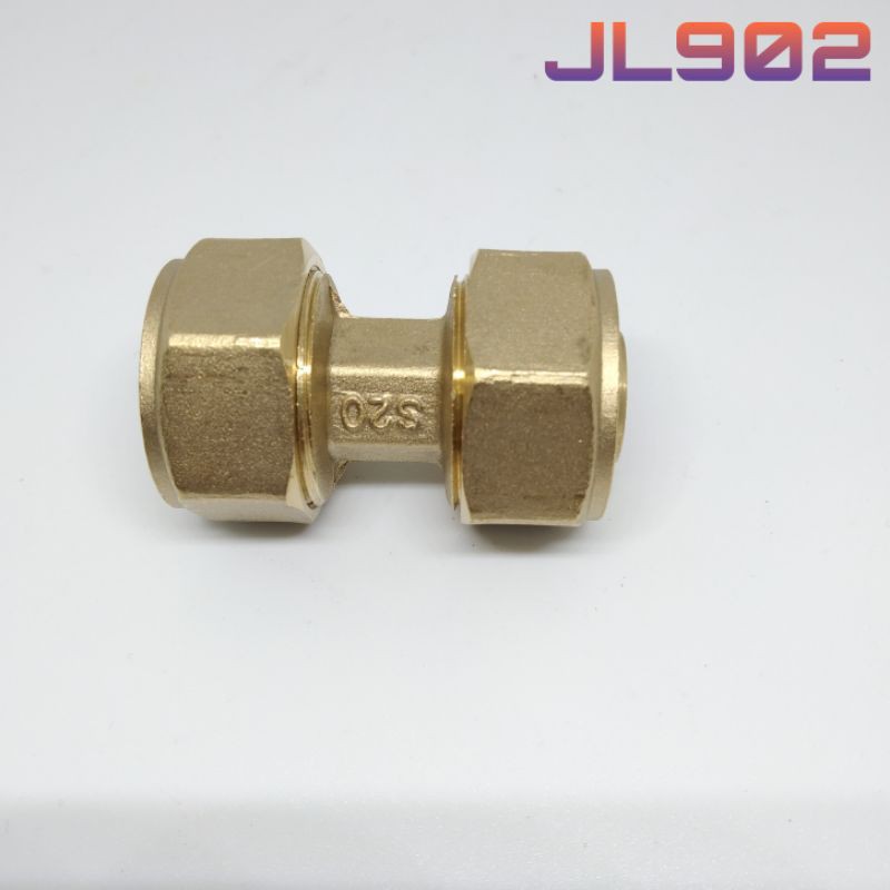 Sok Sambung untuk sambungan pipa air panas kuningan 3/4inch JL902