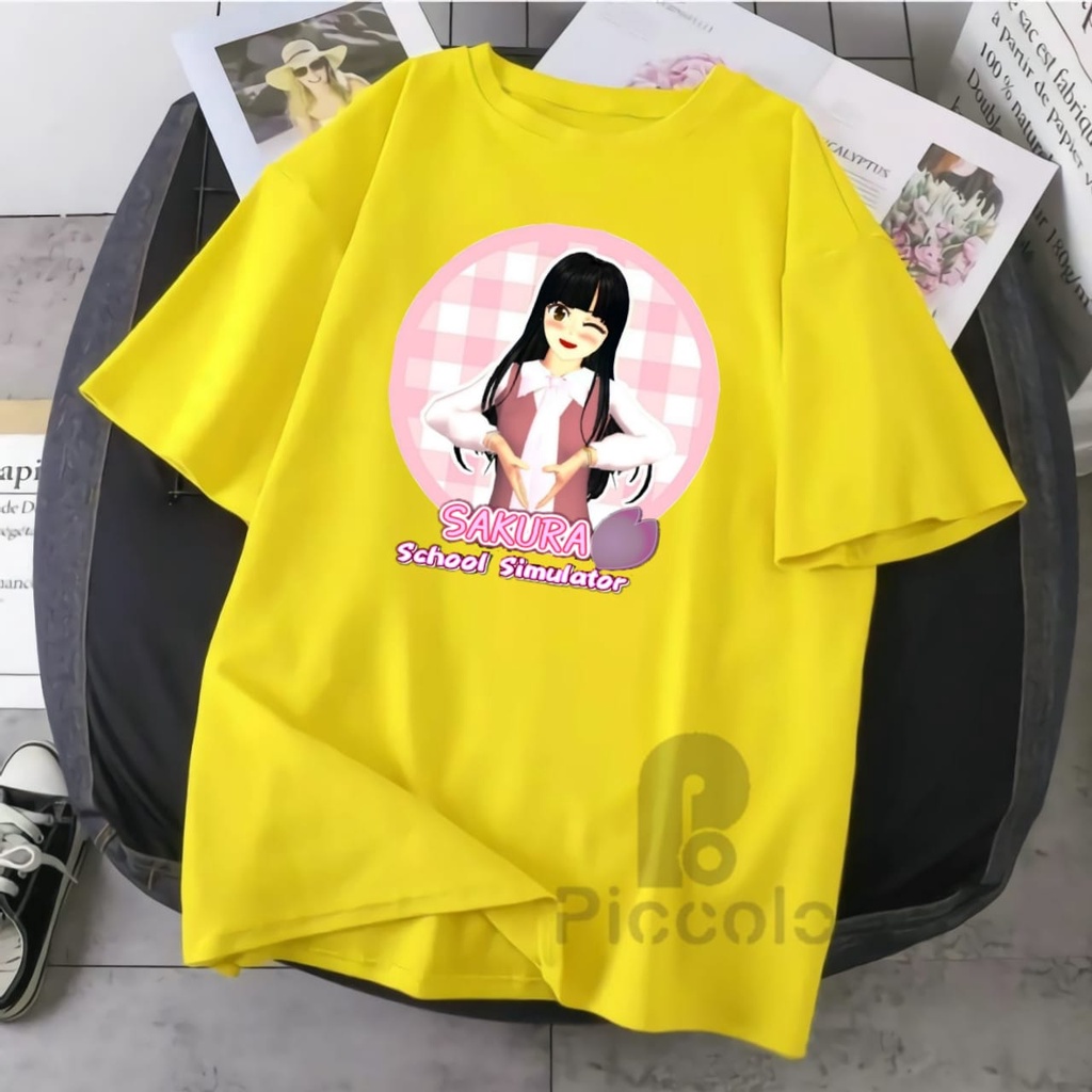 BAJU ANAK KAOS ANAK PEREMPUAN SAKURA SCHOOL SIMULATOR