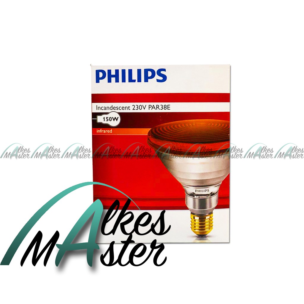 Jual Lampu Infrared Philips 150 Watt / Bohlam Inframerah 150watt ...