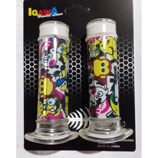 

Grip transparan motif kartun lucu