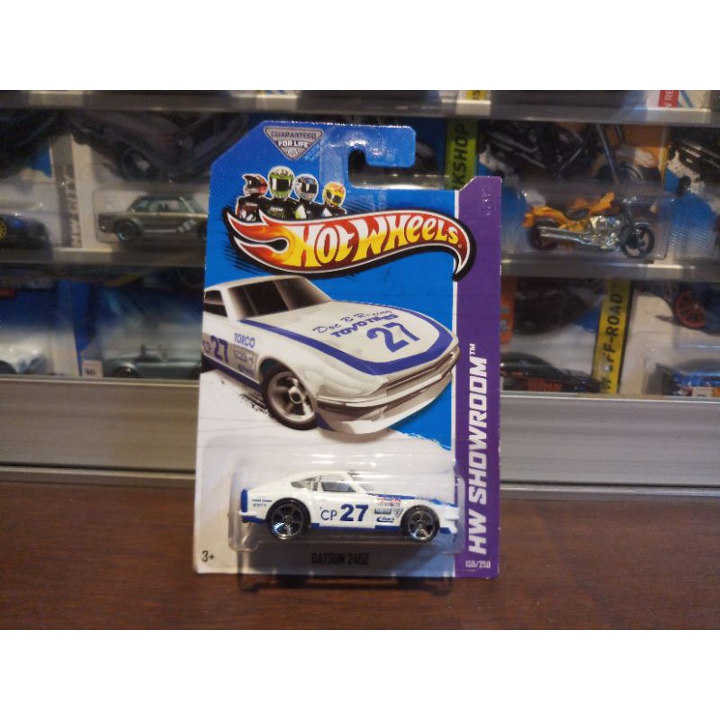 Hot Wheels Datsun 240Z CP 27 White