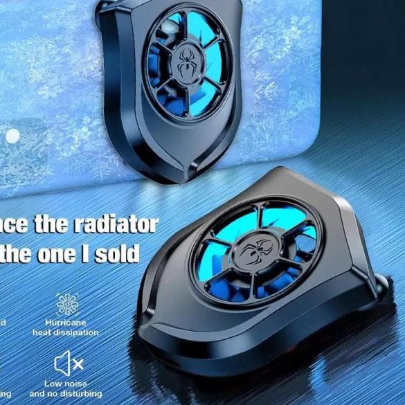 ➦ HURRICANE universal mobile cooling fan cooler radiator MLBB PUBG M ☆