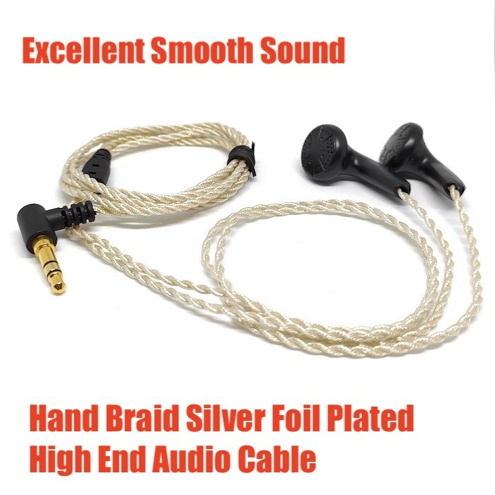 High End DIY Earbud Custom Bass Earphone Absolutely Smooth HiFi Sound