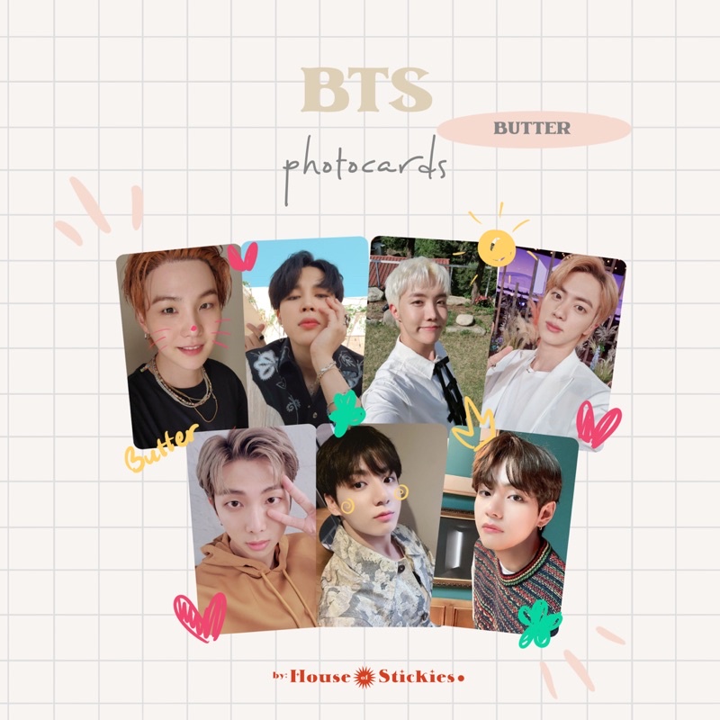 BTS Unofficial Photocard Butter Era