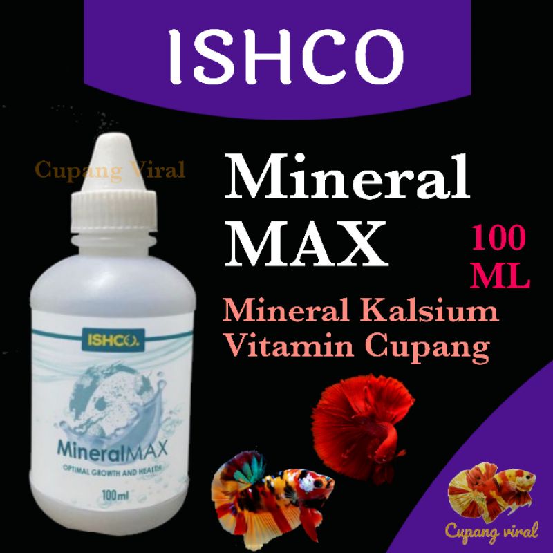 ISHCO - Mineral Max Vitamin Ikan High Mineral Kalsium Bukaan Ekor