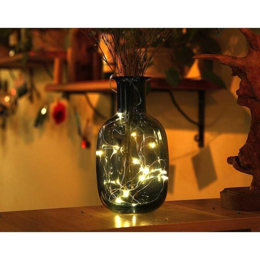 Lampu Hias String Lights Waterproof USB Power 50 LED 5 Meter - SZ - Warm White