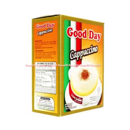 Good day Cappucino 5sachet Good Kopi Goodday Kopi Instan Gooday Kapucino Cappu Cino Instan Gooddays Capucino