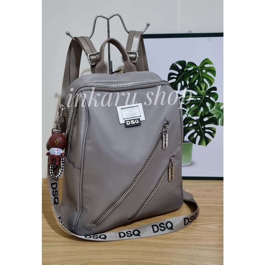 TAS RANSEL WANITA IMPORT D*S*Q 2IN1 8131#