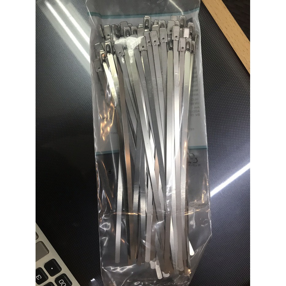 Panduit Stainless steel cable ties MLT2S-CP316 P216mm - Ties Stainless 20cm CP 316 - Ties Panduit