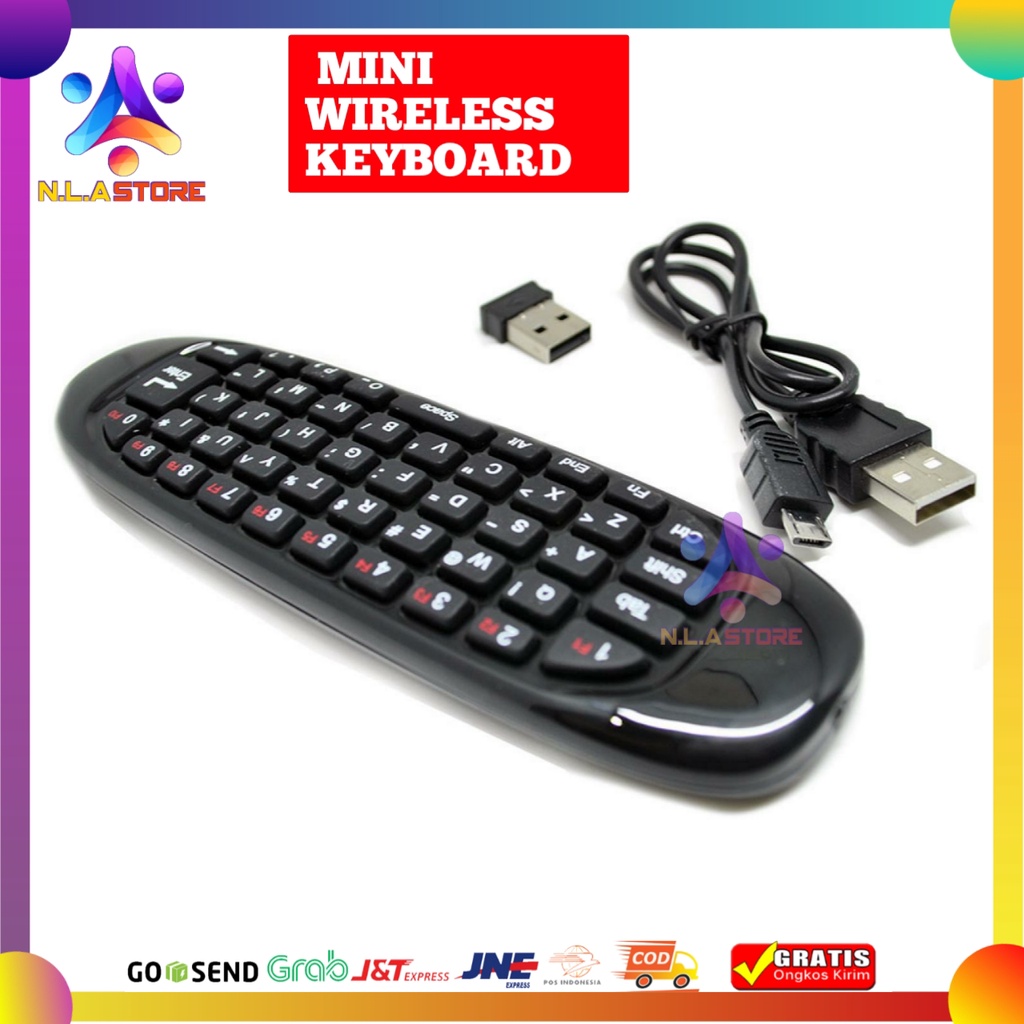 Mini Wireless Air Mouse Keyboard 2.4GHz - C120