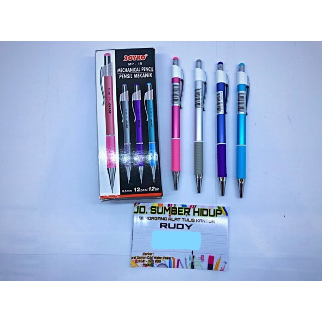 

Pensil Joyko 0.5mm (MP-19), Harga Perlusin isi 12 pcs