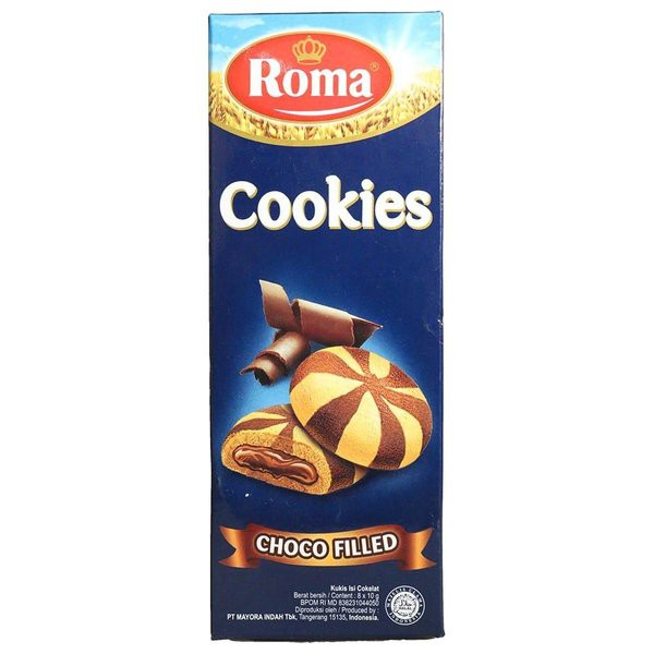 

ROMA COOKIES CHOCO 8X10 GR