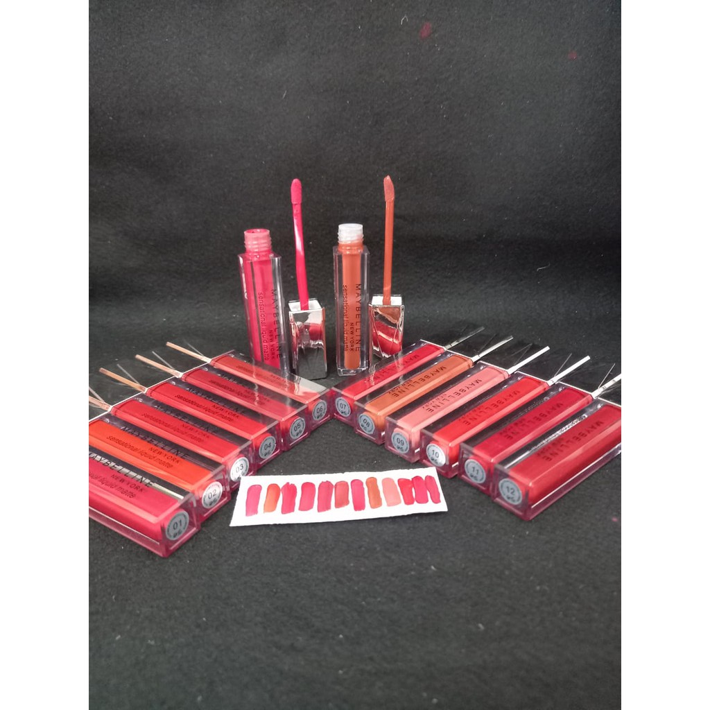 [PER 12 PCS] LIP GLOSS / LIPGLOSS MAYBELLINE MATTE NO.OH-1704