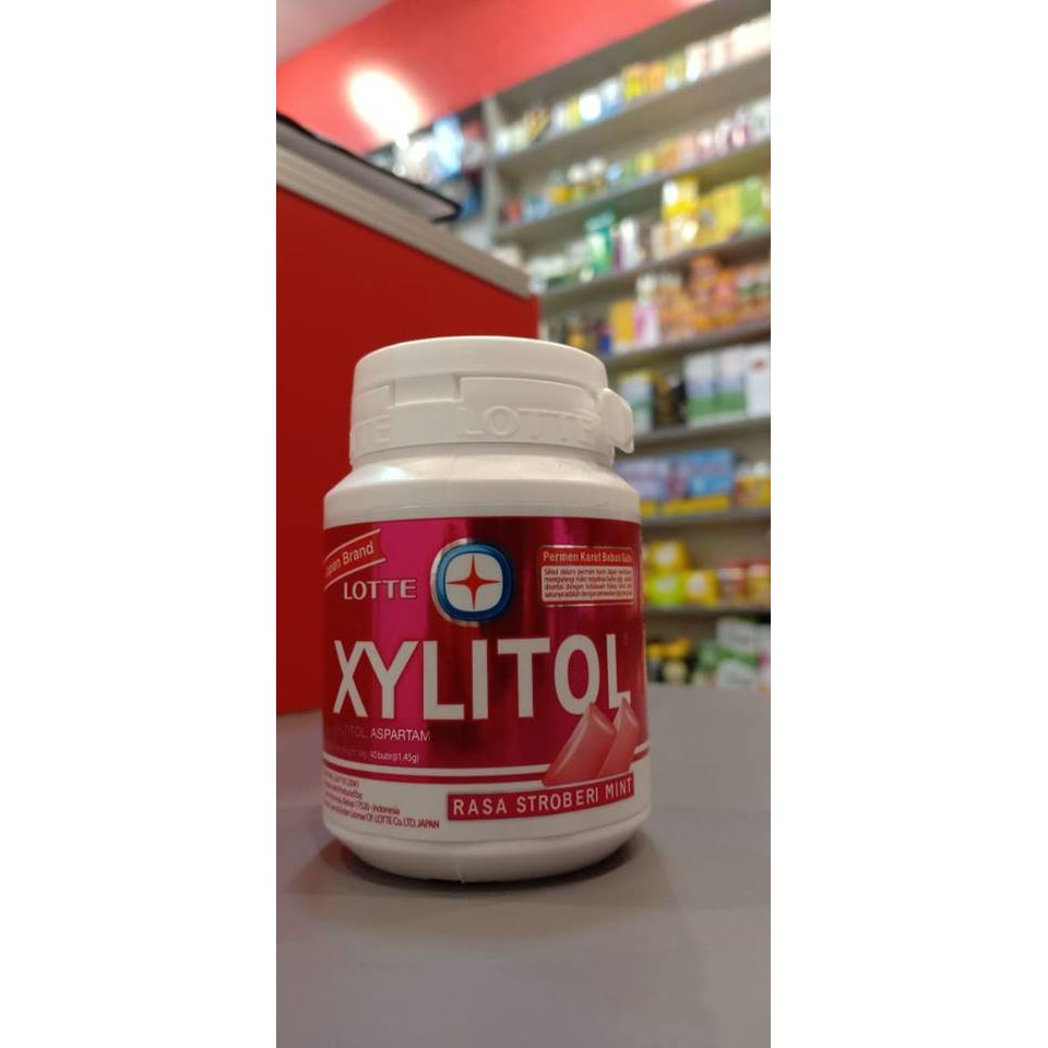 

XYLITOL STRAWBERRY MINT BOTOL