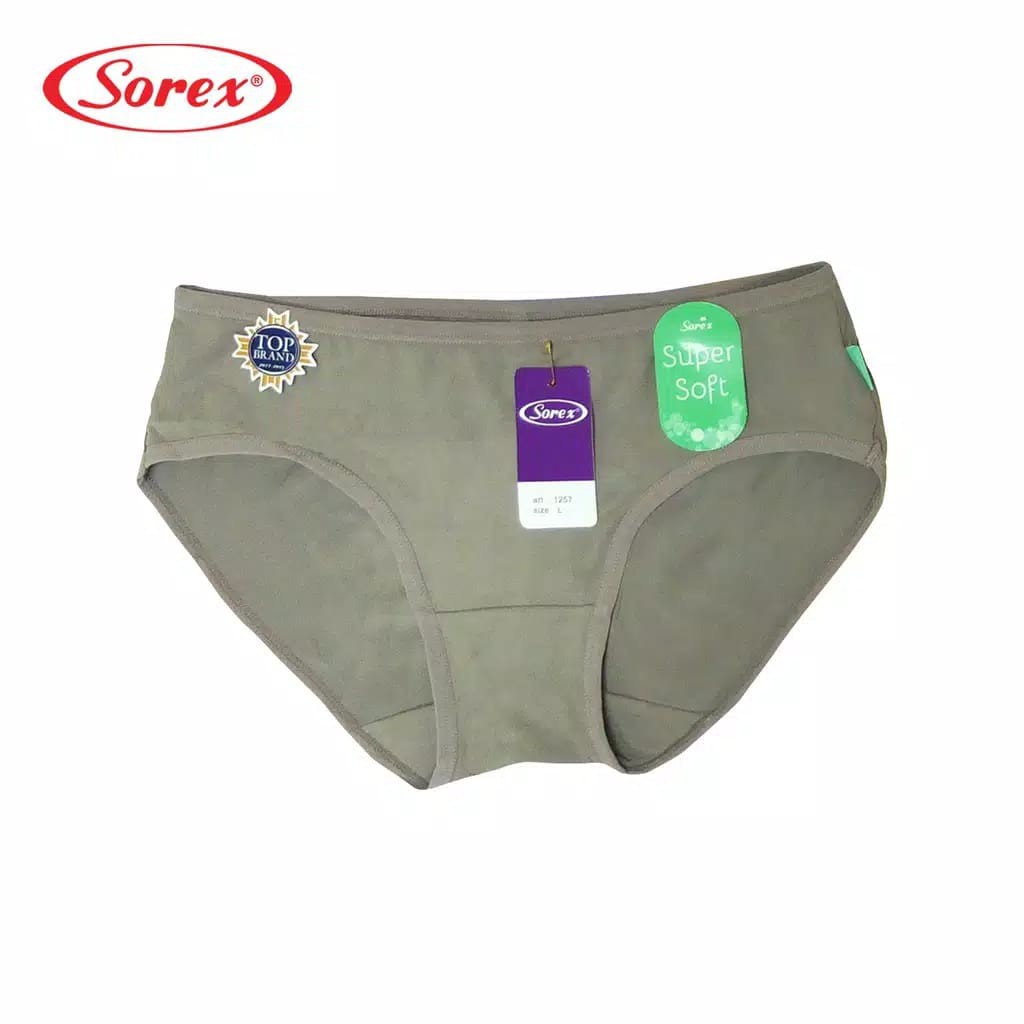 Celana Dalam CD Sorex 1257 Super Soft | CD Wanita Perempuan Super Lembut Nyaman Dipakai  [ ecer ]