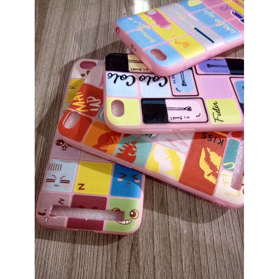 Ready Case Motif Disney Pink Redmi 5A Case Karakter Cute Pink Redmi 5A