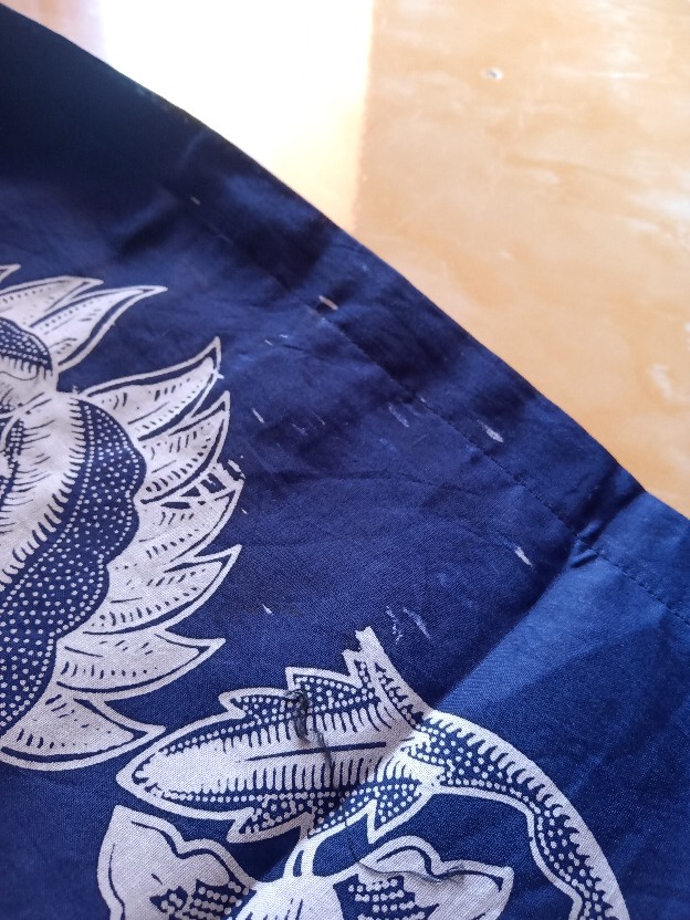 Japunta Blue #2 Kemeja Batik Pria Atasan Batik Baju Batik Pria Lengan Panjang Batik Modern By Anjani