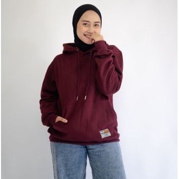 HOODIE POLOS fleece cotton UNISEX