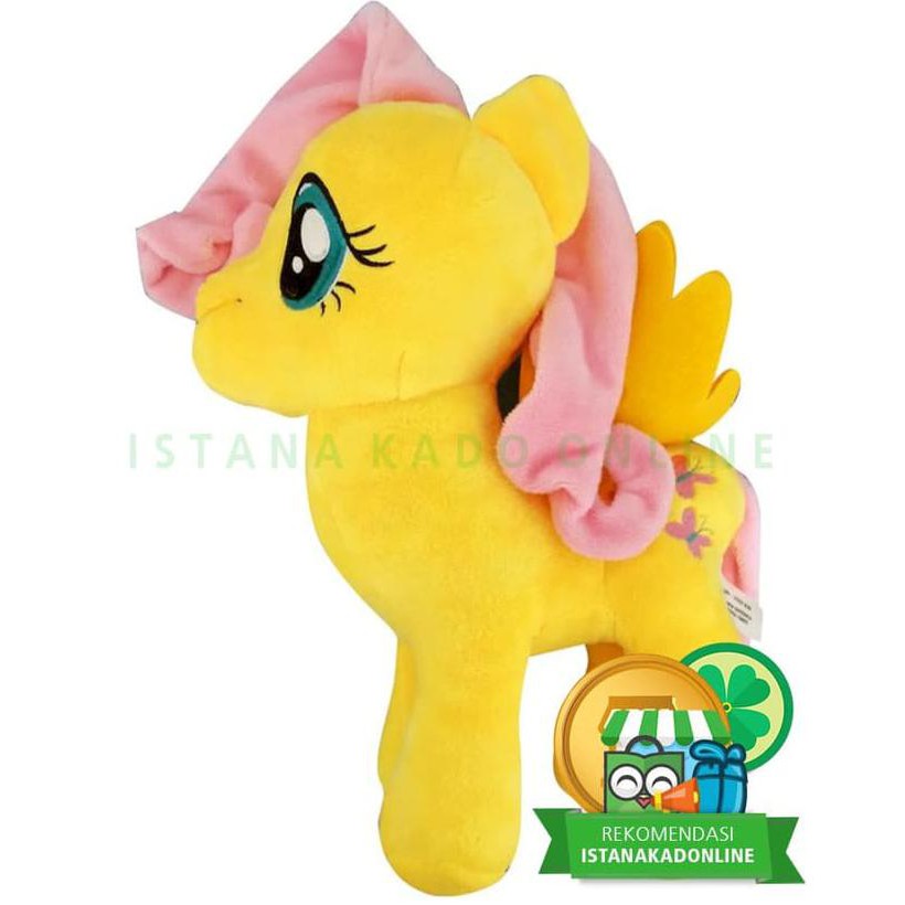 Boneka Karakter My Little Pony Fluttershy Pink Yellow 13" - Kuning