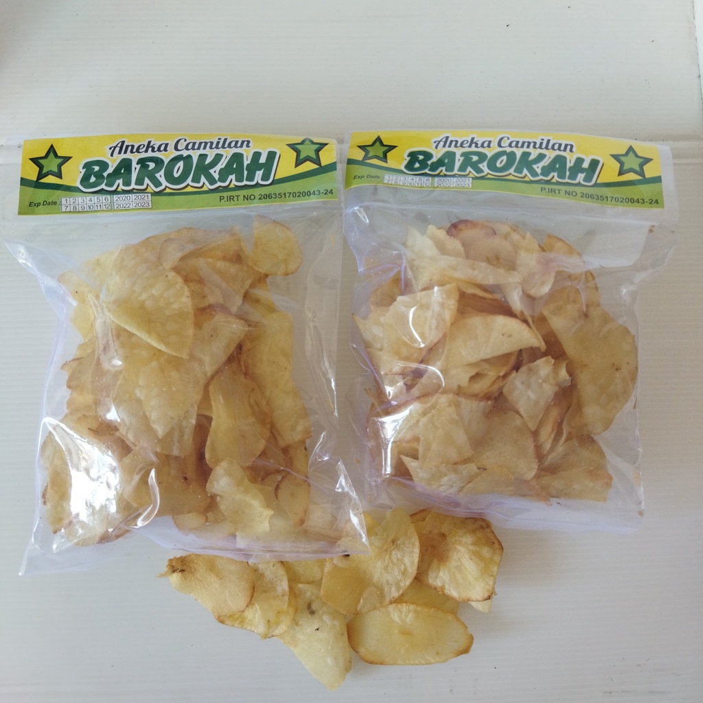 

Keripik Singkong Asin Barokah 100gr