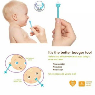 Oogiebear &amp; Boogertool Pembersih Hidung dan Telinga Bayi Karakter / Booger tool NEW X KIDS