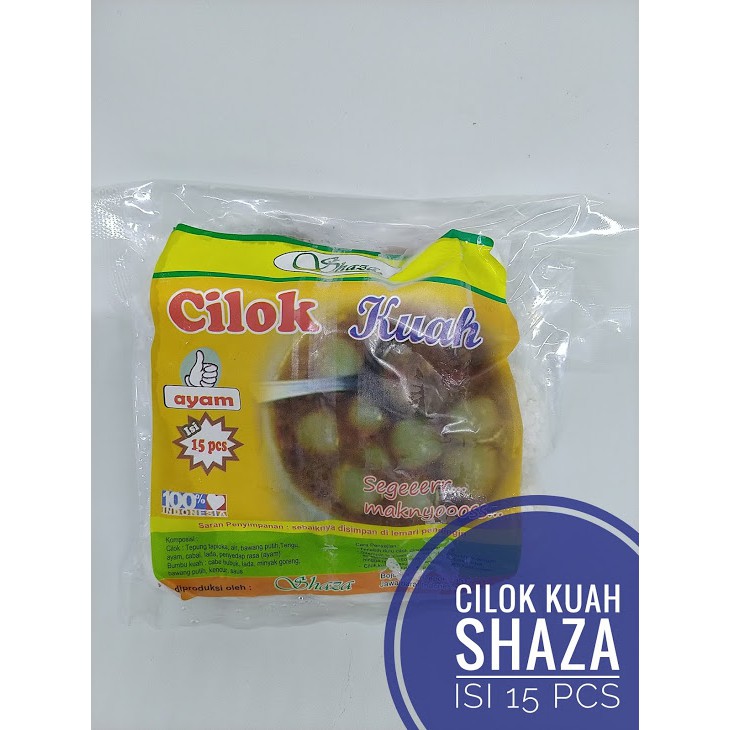 

Cilok kuah Shaza