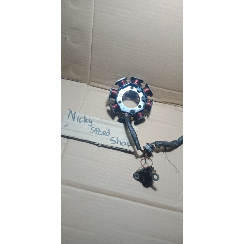SPULL ASSY VEGA ZR SEPULL SPULL STATOR VEGA ZR ORIGINAL COPOTAN MOTOR SPUL VEGA ZR ORIGINAL KOMPLIT 