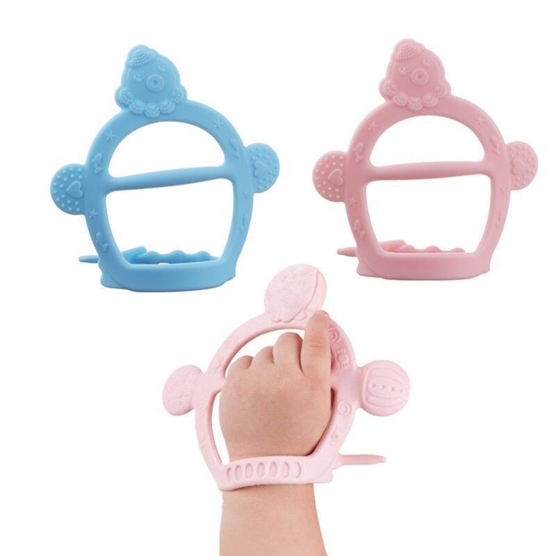 MOMBABY1 Teether Anak Bayi genggam A001 / mainan gigit anak bayi genggam