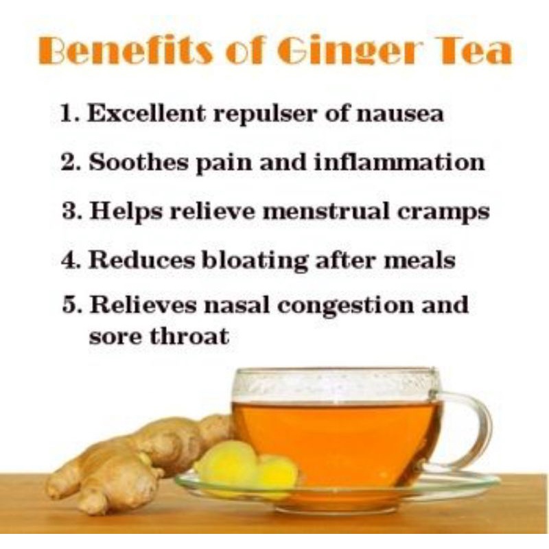 Cinnamon Ginger Tea : Cinnamon With Ginger Tea - 30 Tea Bag