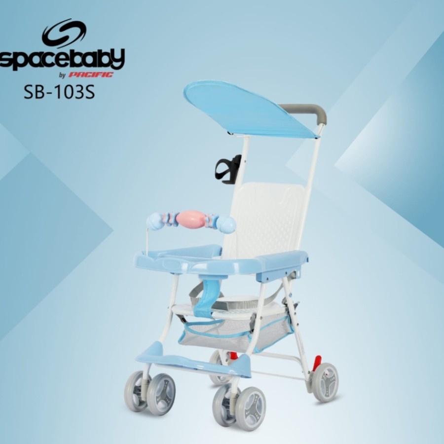 SPACEBABY SB 103S BABY CHAIR  STROLLER   Baby Walker  / KURSI MAKAN DORONG /SB103 S SB103S SB 103 S KURSI STROLLER MEJA MAKAN SPACE BABY