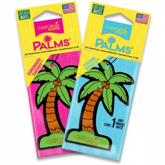 California Scents Palm Trees Grosir Parfum Mobil Car Fresheners