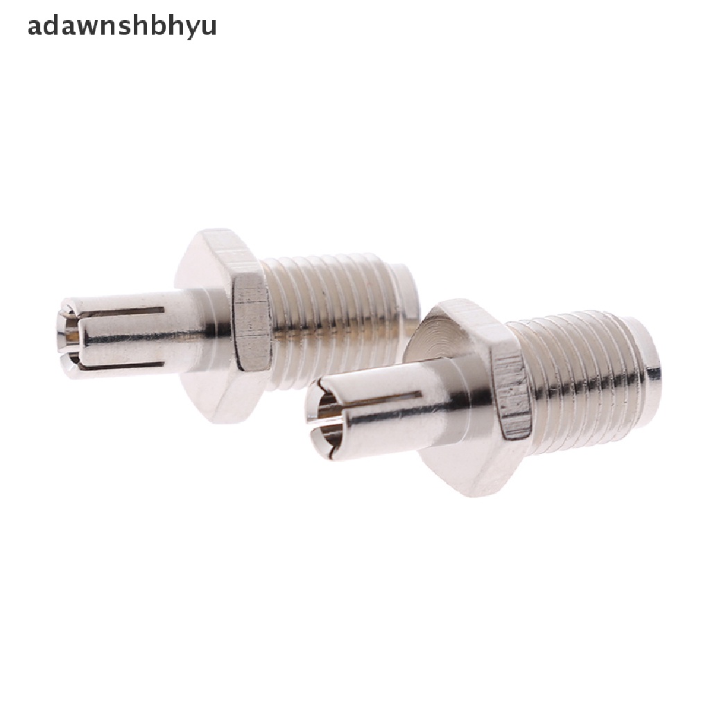 2pcs Adaptor Konektor Rf Coaxial Jack Sma Female Ke Ts9 Male