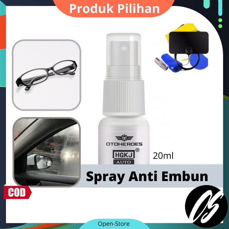 Jual Spray Anti Embun Kaca Mata Helm & Kendaraan Anti Fog Coating