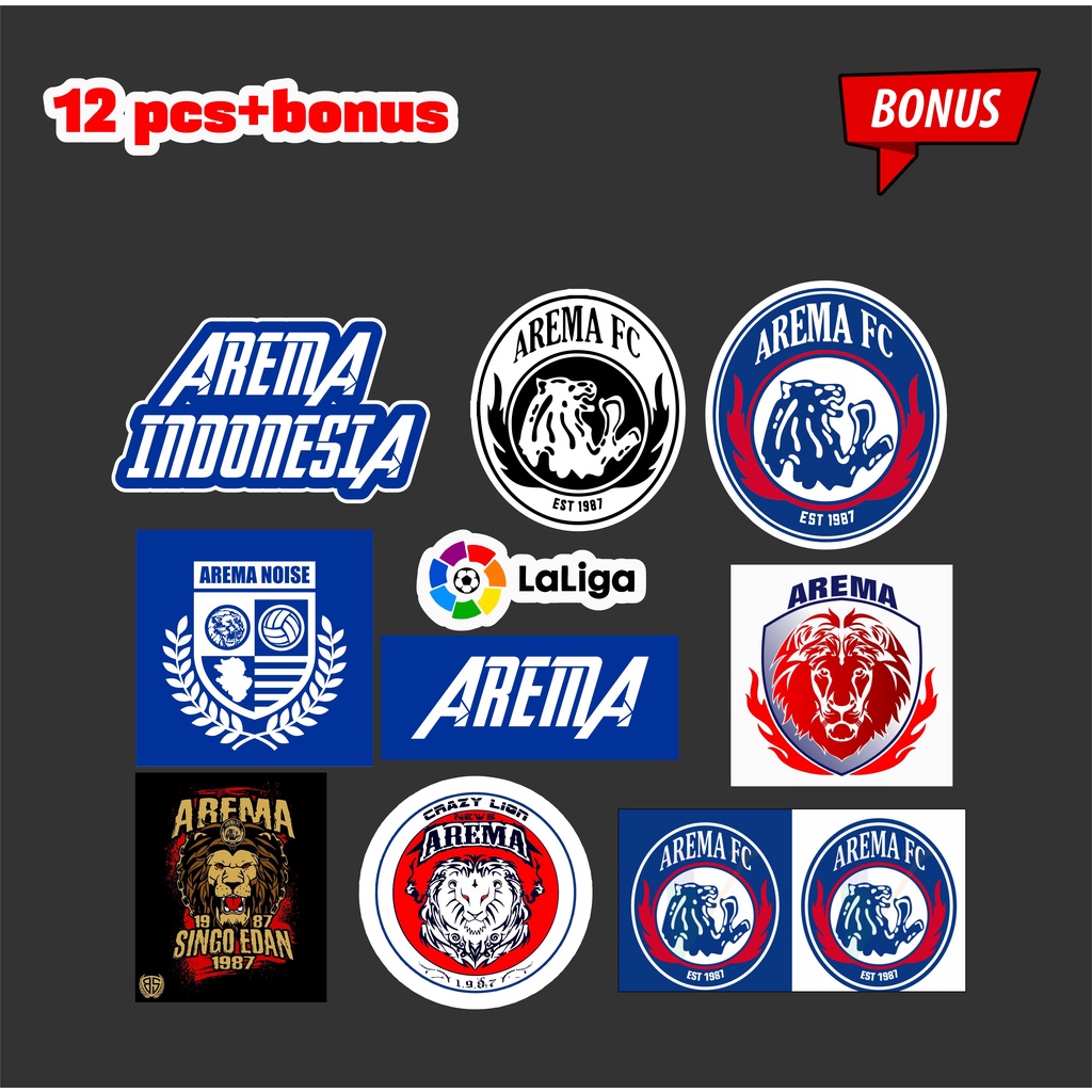 

Stiker Sticker PAKET Arema Fc Football Club Terbaruu Terkeren PAKET