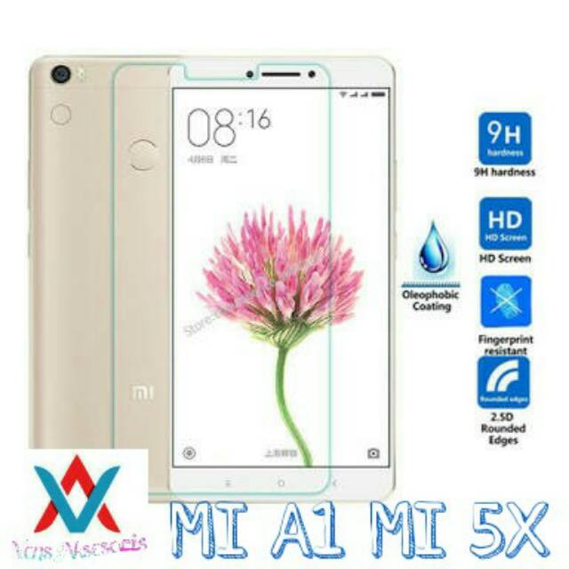 TEMPERED GLASS MI A1 MI 5X TEMPERED GLASS MIA1 MI5X SCREEN PROTECTOR