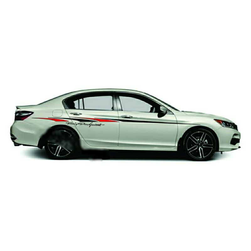 stiker list body samping mobil sedan Corolla BMW mersey vios