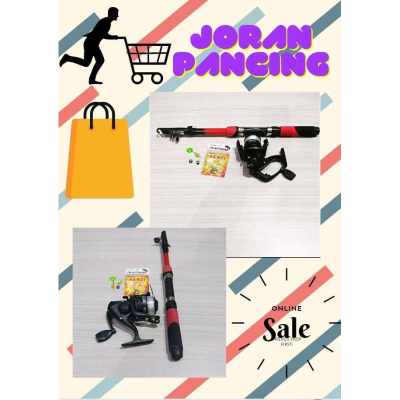 Pancing 1 set Joran Pancing ukuran 150 Murah