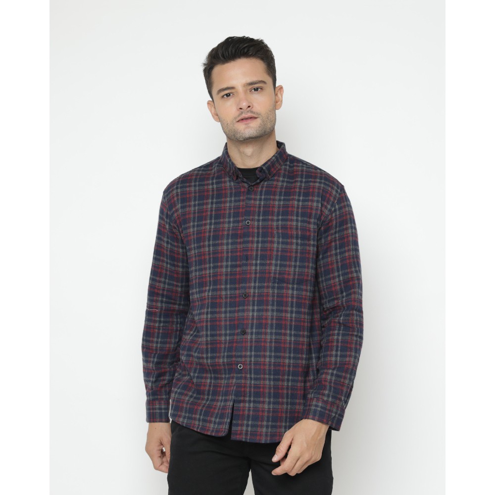 

Erigo Flannel Digi Navy