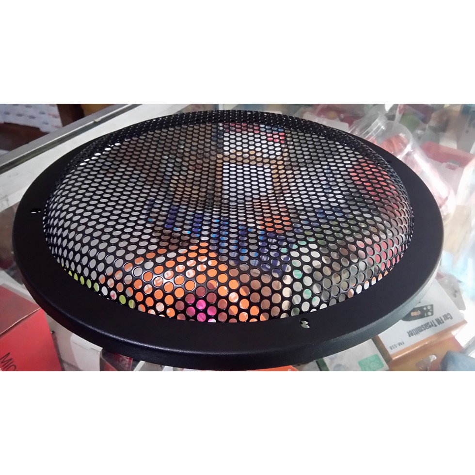 GRILL PELINDUNG SPEAKER SUBWOOFER 12 INCH RAM BESI FULL